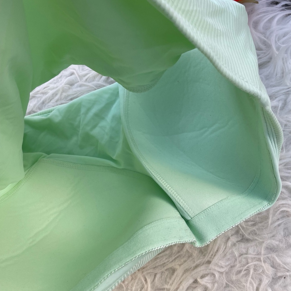 NWT One-Shoulder Mint Green Bikini Set - Picture 12 of 12